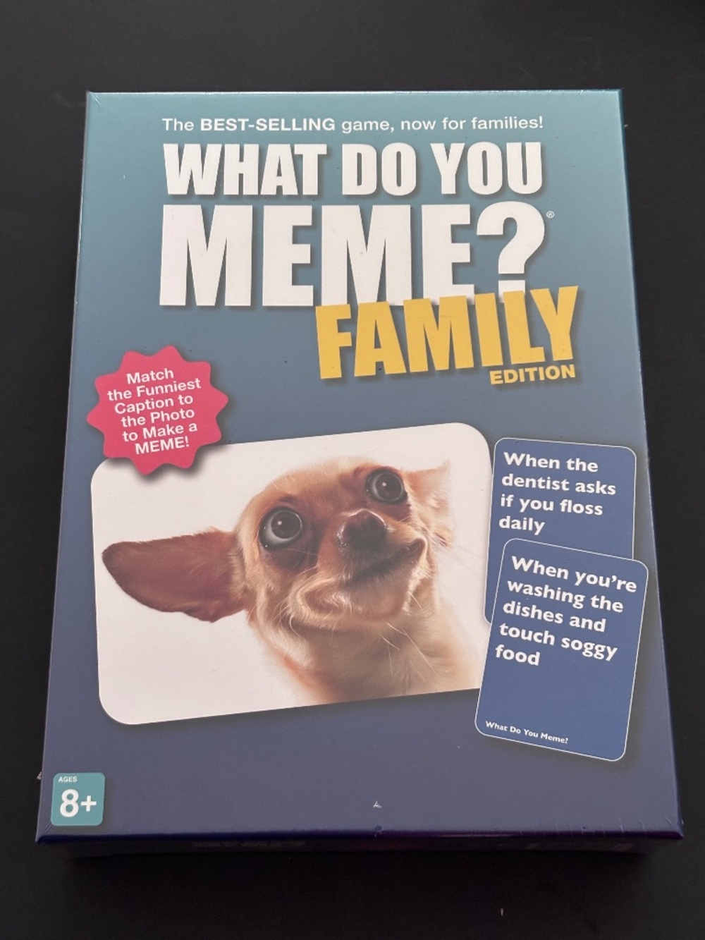 What Do You Meme? (Family Edition) Card Game Ages 8+ - New, Sealed